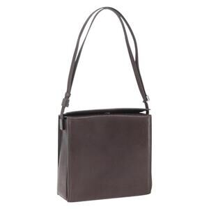 GUCCI Shoulder Bag Leather Brown 007 2014 3444 Auth 159973